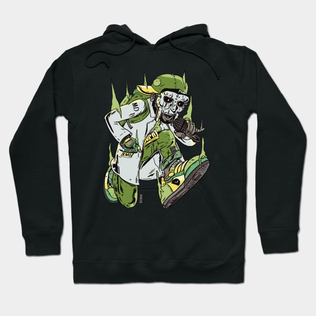 Dr. MF Doom Hoodie by Thomcat23